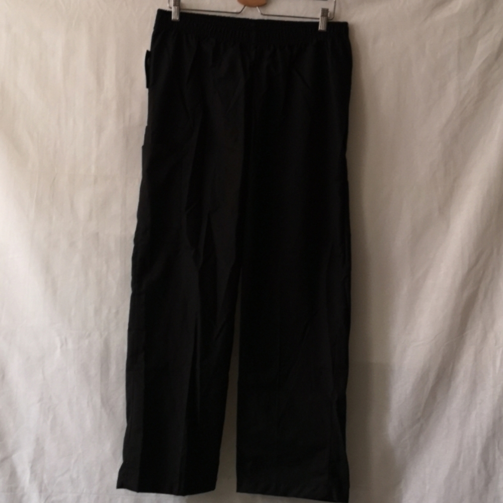 NWT 24/7 Comfort Scrub Pants Black, size Large